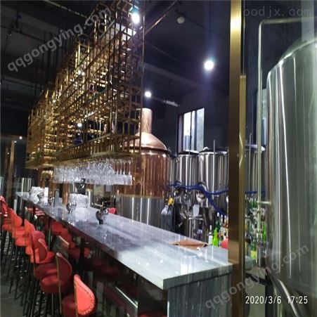 浙江2000升精酿啤酒设备 酿酒机械