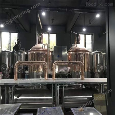 吉林2000升精酿啤酒设备 酿酒机械