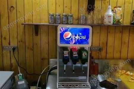 3阀可乐机汉堡店可乐调试打出的可乐成本价