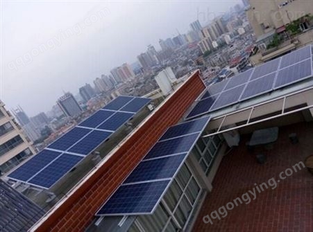自家屋顶家用太阳能发电系统项目安装与并网