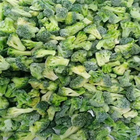 新鲜西蓝花蔬菜直销 优质速冻果蔬食品开袋即食 欢迎咨询 绿拓食品