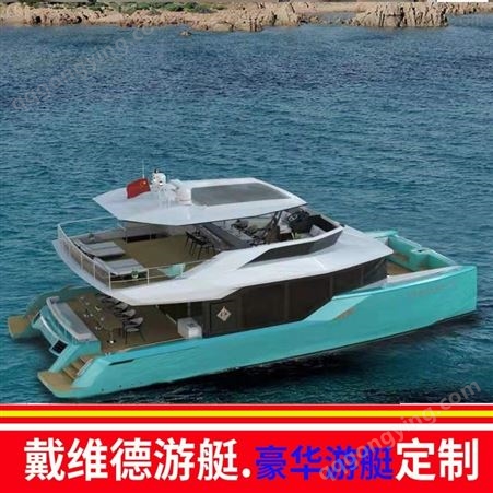 双体游艇价格 大型双体游艇 国产双体游艇 55尺游艇制造厂家