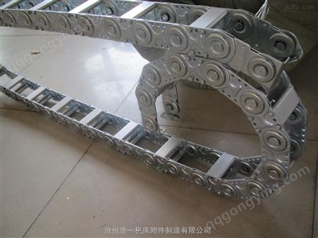 抗老化电缆保护桥式钢铝拖链