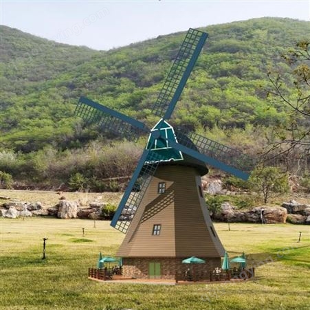 公园景观风车 设计优美 观赏价值高 美亚景观能源