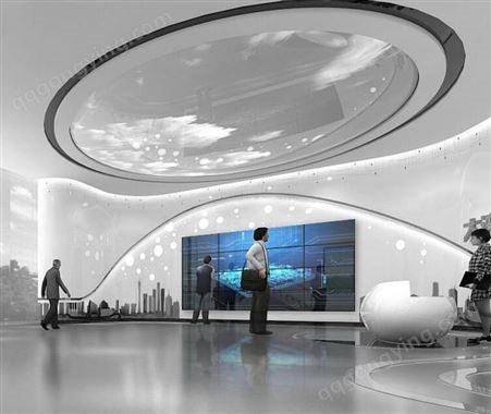 数字化科技展厅展馆设计效果图施工图装修软件安装调试一站式服务