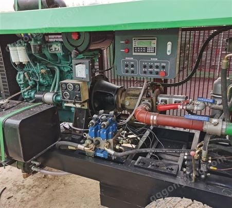 青山绿水客土湿喷机 泵送式液压喷播机 矿山复绿高陡边坡专用