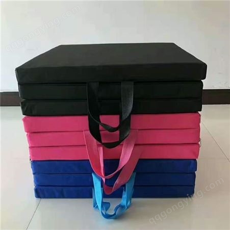 河北泰昌生产销售 双折叠体操垫 便携式跳高体操垫 质优价廉
