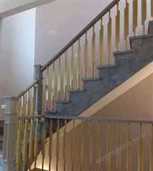 供应别墅铜楼梯楼梯立柱花柱扶手配件 室内欧式装饰旋转护栏 厂