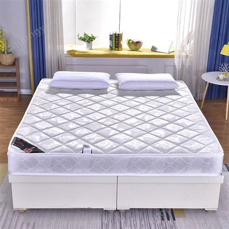 民宿酒店床垫 可加工定制 高回弹支撑 银离子针织面料