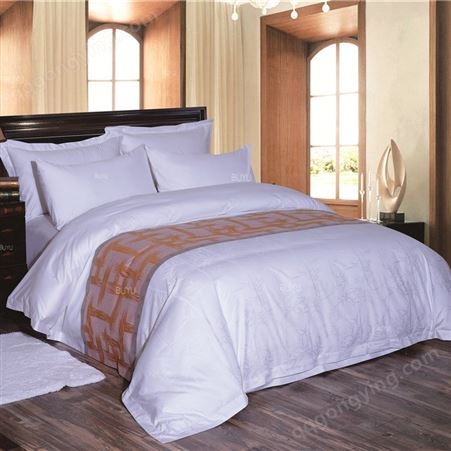 【布予.】酒店布草 优质床上用品定制 三星酒店床上布草 耐洗耐用