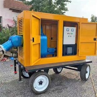 柴油抽水排洪抢险救援装置市政防洪排涝泵移动防汛泵车