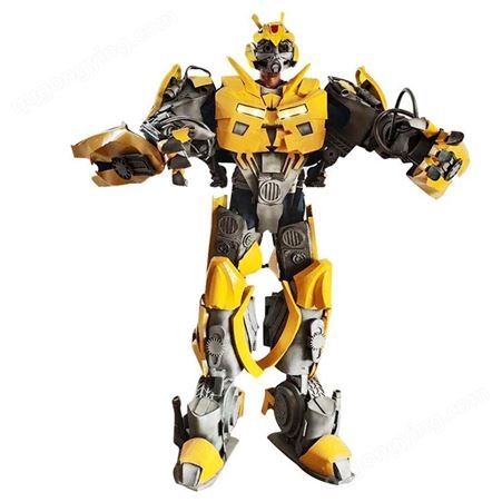 形金刚真人版可穿戴机器人 威震天盔甲大黄蜂 穿戴演出服装道具
