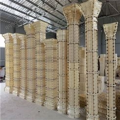 方形圆形罗马柱模具 塑料模具 现货直供 庭院别墅罗马柱模具