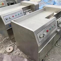 二手冻肉切丁机 果蔬双头切菜机 操作简单应用广泛 350型550型