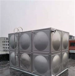 江浙沪不锈钢水箱  圆柱形不锈钢水箱  上海组合式生活水箱