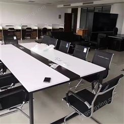办公司会议桌 大小型办公桌 不可折叠 简约大气 颜色定制 2.5米