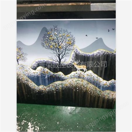 普荣高光移门设备出售 晶瓷画设备 冰彩活画