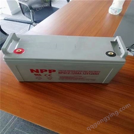 耐普蓄电池12v120ah现货NPG100-12UPS免维护铅酸蓄电池