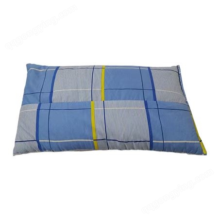 学生宿舍用稻壳枕头 家用成人枕可拆洗 护颈椎高枕谷物