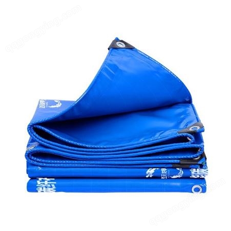 蓝色防雨防晒耐磨抗拉刀刮布 货车车棚集装箱帐篷用篷布出售