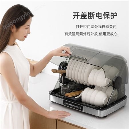 韩加（Hanze）消毒柜家用小型 台式消毒碗柜碗筷 餐具厨房紫外线4