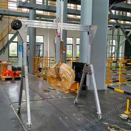 Declan升降单梁工业电动3吨小型门式起重机2吨移动龙门吊