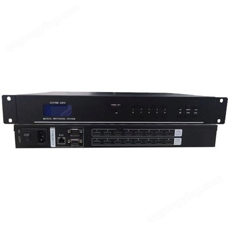 4K茂名市8X24 4X4品牌工厂HDMI DVI矩阵切换器