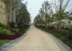 上海浦东新绿化合格证办理公园景观施工花镜工程案例