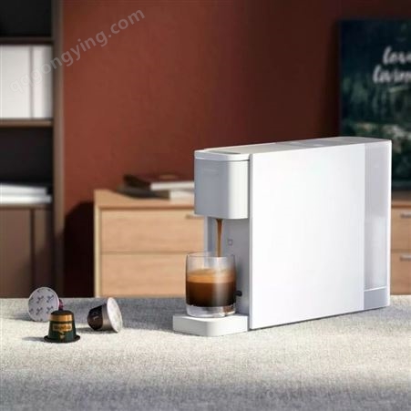 米家胶囊咖啡机 白色 胶囊咖啡机