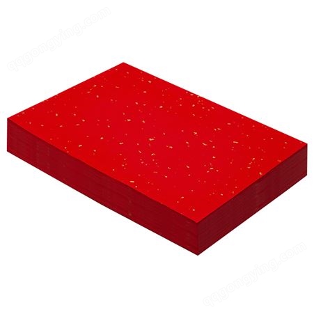 万年红斗方双面红宣纸a4加厚大红纸洒金烫金剪纸用的专业纸专用纸