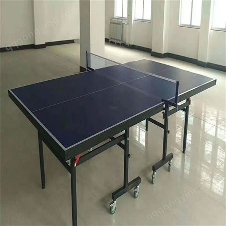 奥顺体育 室内可移动 比赛用乒乓球桌 学校折叠乒乓球台