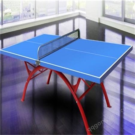 奥顺直供 公园社区小区比赛训练乒乓球桌 移动折叠乒乓球台