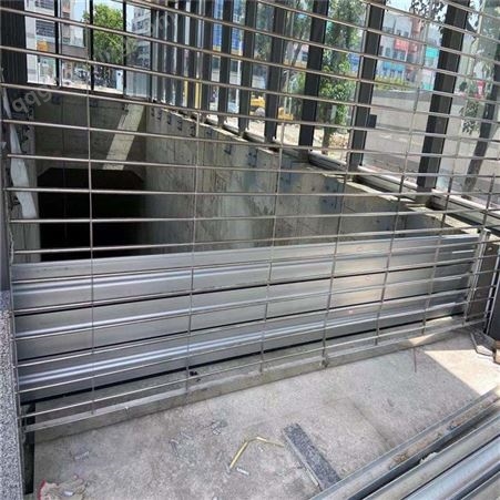 工厂大门安装不锈钢防洪挡水板的好处 铝合金防洪挡板价格