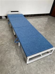 午休床单人折叠办公商用午休神器钢架床收纳床