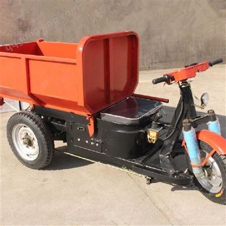 农用柴油三轮车 建筑工地自卸后翻斗车 养殖场专用拉粪车