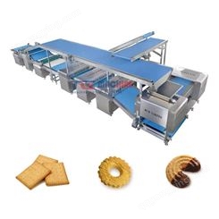 酥性韧性饼干生产线 全自动生产线 猴头菇 奥利奥饼干生产设备
