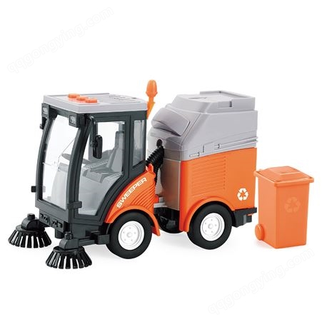 儿童大号扫地车道路清扫环卫清洁车工程玩具声光男孩铲雪车礼盒装