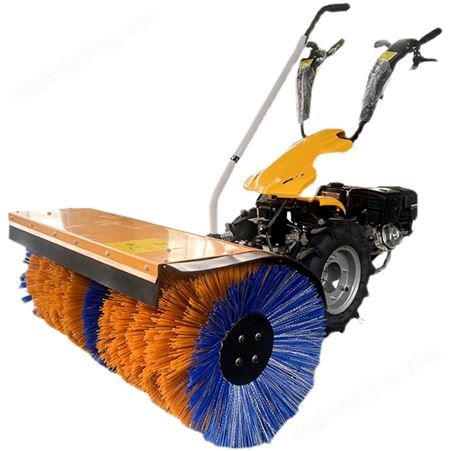 扫雪机小型手推式座驾道路抛雪机汽油自走家用物业小区清雪除雪机