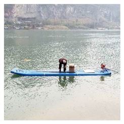 仿竹排船 0.96米x6.8米竹排船 竹排渔船生产定制