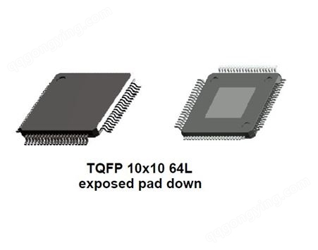 模拟前端(AFE) ST L9963E 封装TQFP64EP 储能485通讯