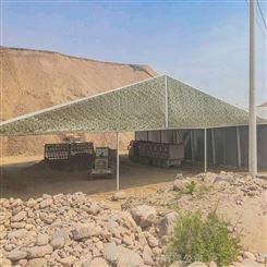 防沙防污染篷房工业化大棚组装式建筑抗风能力强