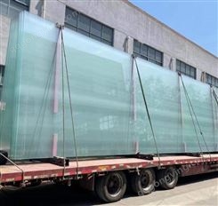广州比亚迪展厅15mm超白钢化玻璃