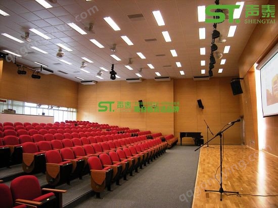 学校会议室环保实木吸音板(图4)