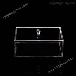 工厂定制 亚克力透明盒有机玻璃盒 有机玻璃桌面展示盒定做