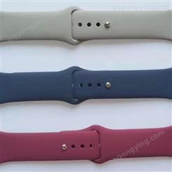 厂家生产 适用苹果表带apple watch表带 硅橡胶制品 手表带 儿童手表带 iwatch硅胶制品厂家