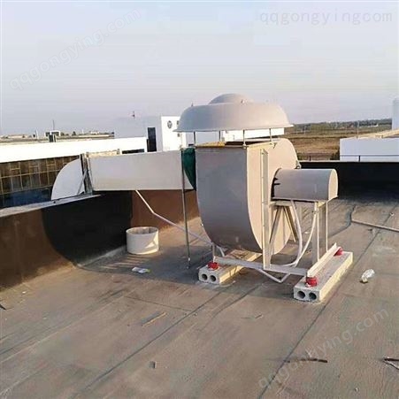 实验室通风系统建设 化验室楼顶排风设计 通风柜排风机 山东业创