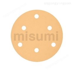 米思米 干磨黄砂砂纸圆片（通用型）背绒 MSDN-6-NON-320