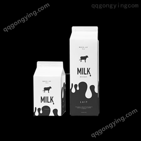 牛奶包装定制 食品包装纸盒纸箱 彩印加印logo 西安民瑞包装